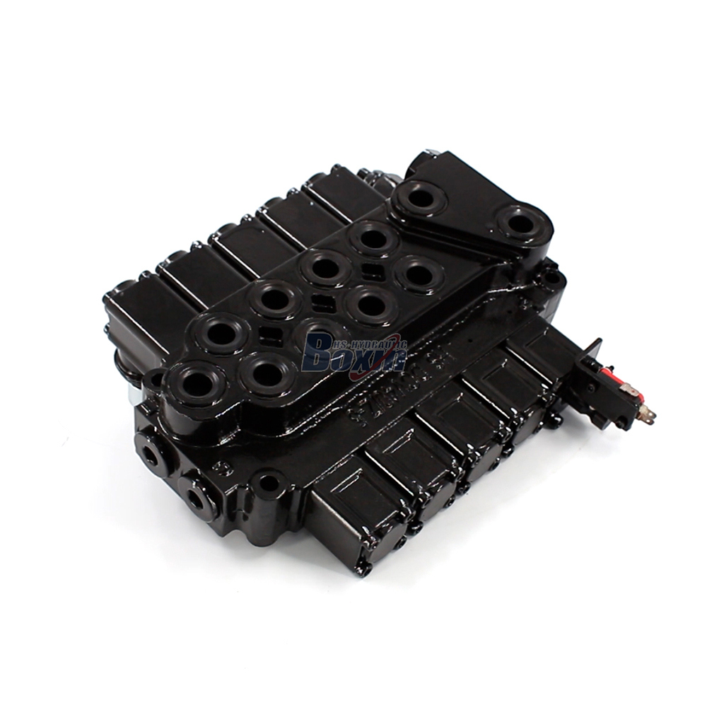DCV40Z-FZJ يدوي 5 بكرات صمام التحكم في الركيزة