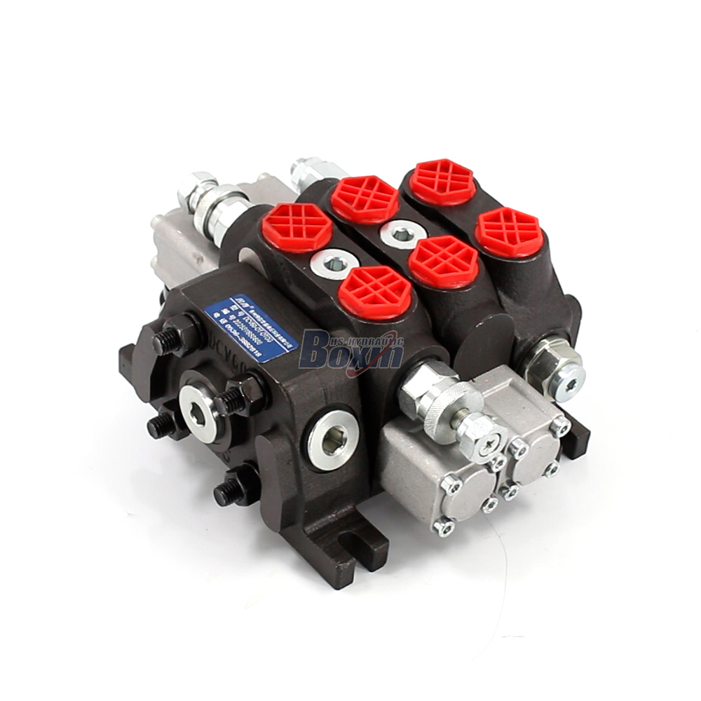 DCV60-FZJ يدوي 2 بكرة صمام اتجاهي قطاع image