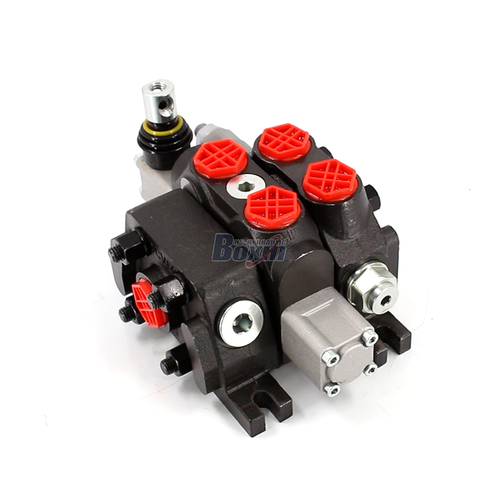 DCV60 يدوي 1 بكرة صمام اتجاهي قطاع image
