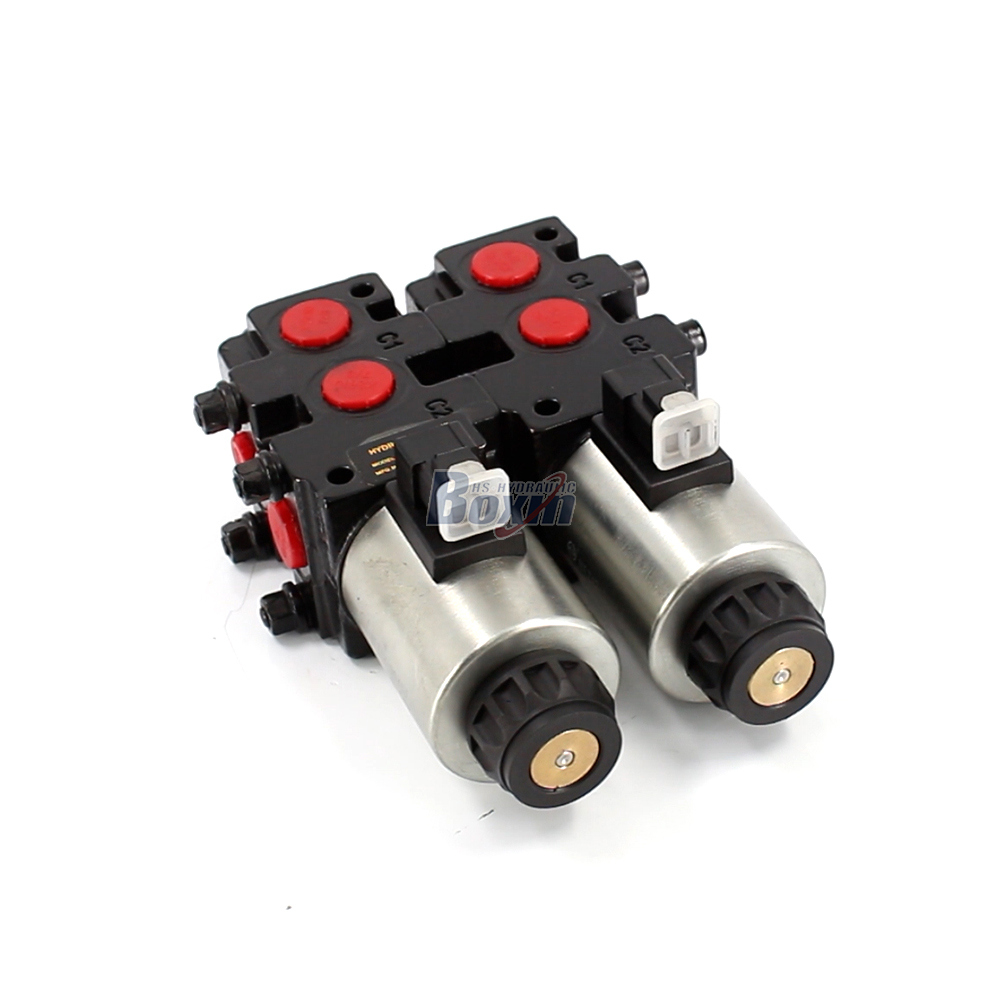 HSV09-2 ملف لولبي 2 بكرة صمام تحويل التدفق (Flow Diverter Valve) image