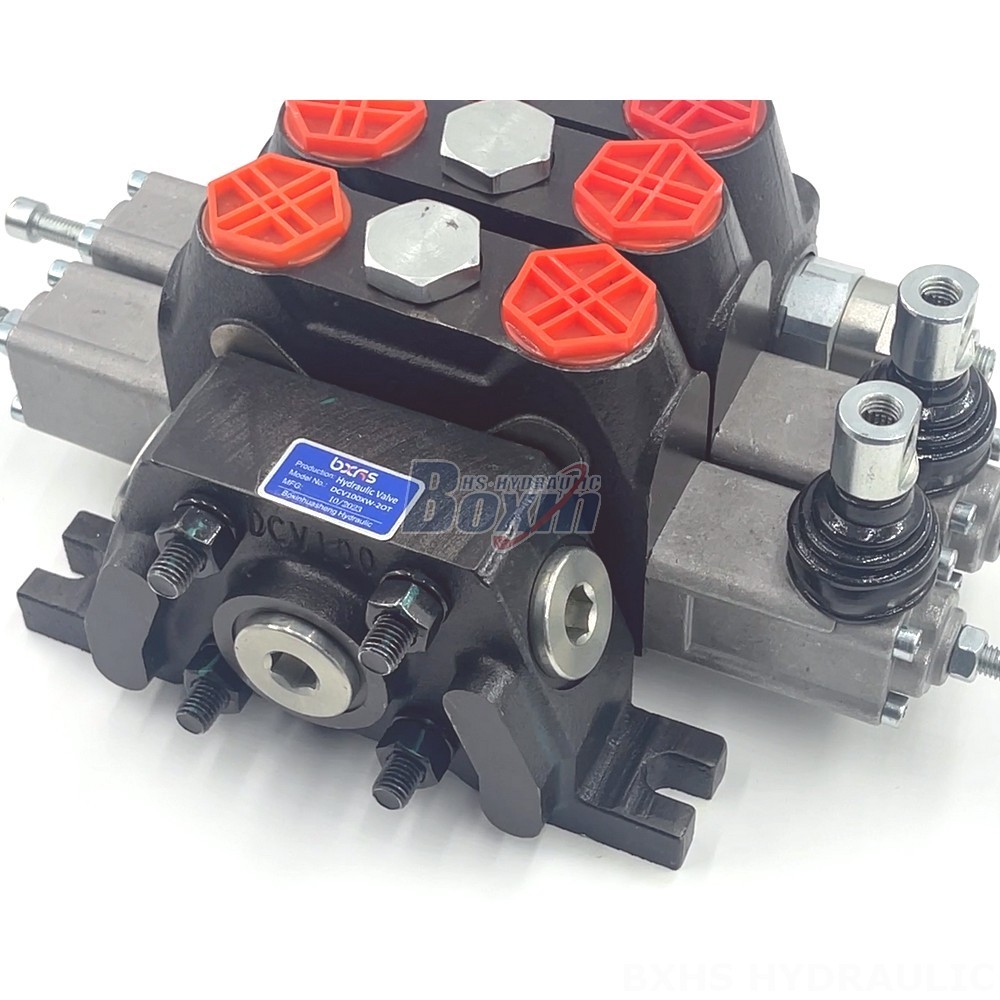 Dual-Spool Hydraulic Valve | DCV100 Model | Factory Direct & Customizable detail image