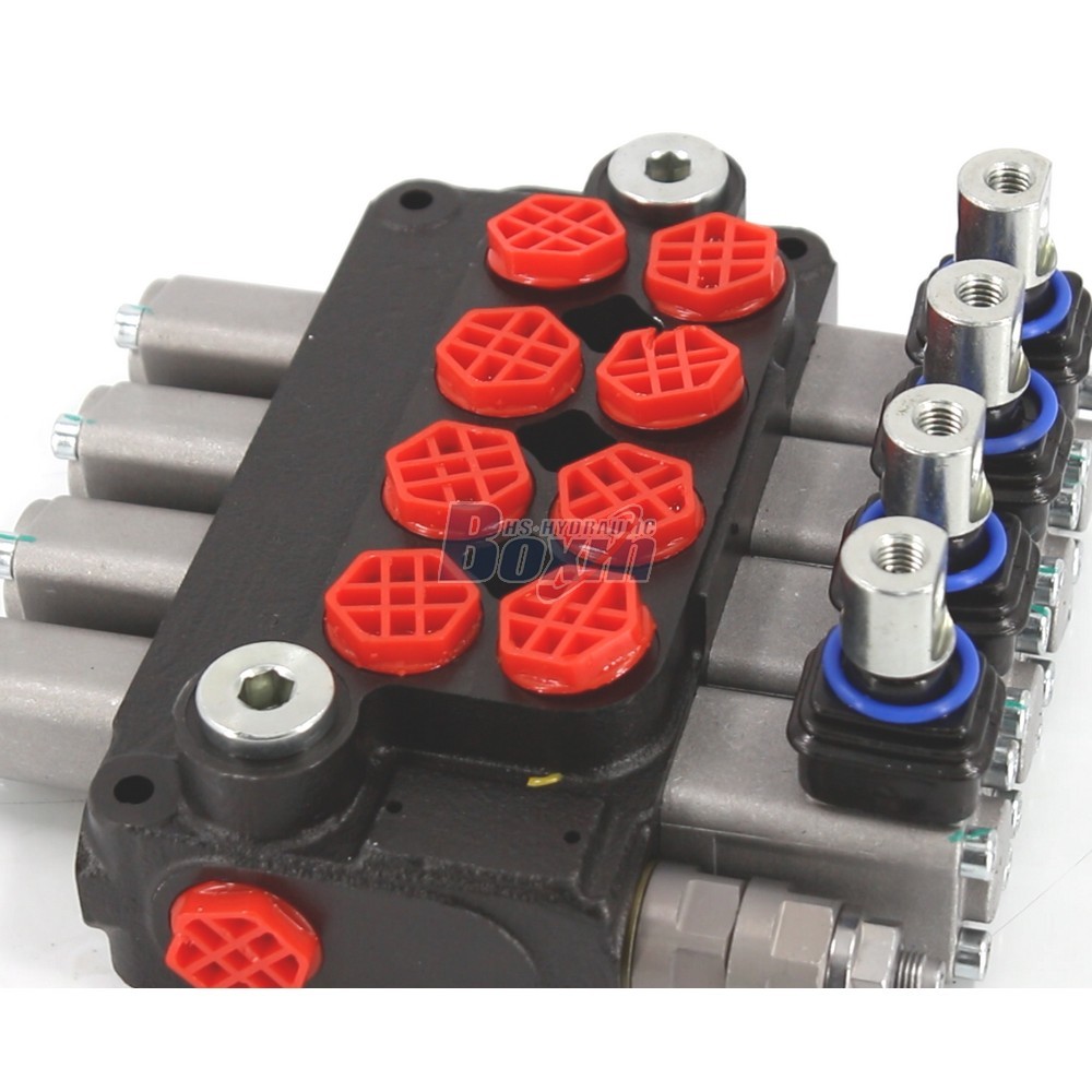 Standard DCV20 Manual 4 Spool Monoblock Valve Global Supply detail image
