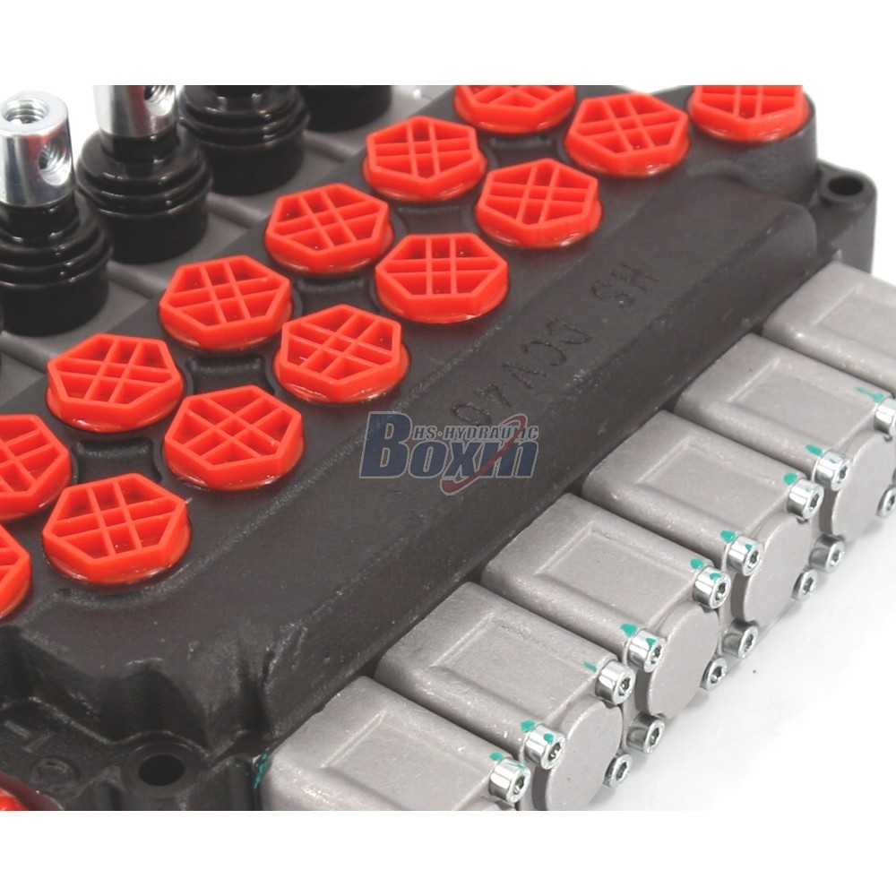 DCV40 Hydraulic Directional Valve 6 Spool Monoblock Type detail image