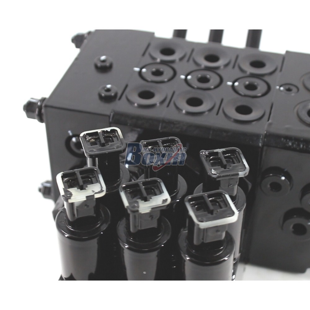 DCV55 Electro-hydraulic 3 Spool Sectional Valve Factory Direct Supply detail image