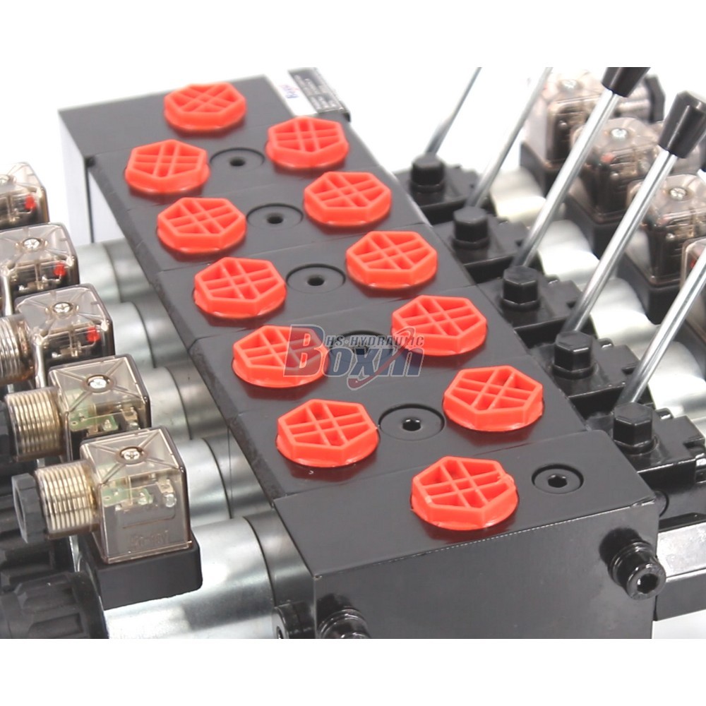 DCV58 Manual and Solenoid Hydraulic Directional Valve detail image