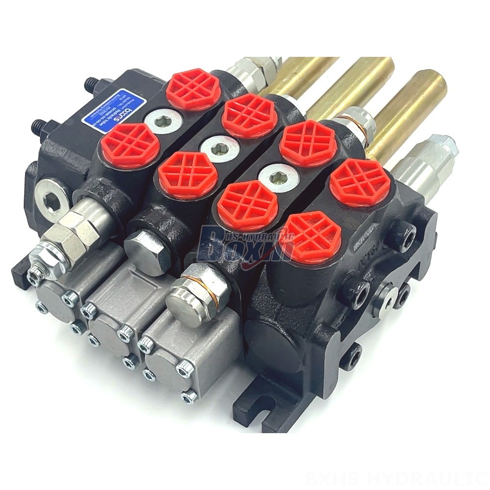3-Spool Hydraulic Valve | DCV60 Model | Factory Direct & Customizable detail image