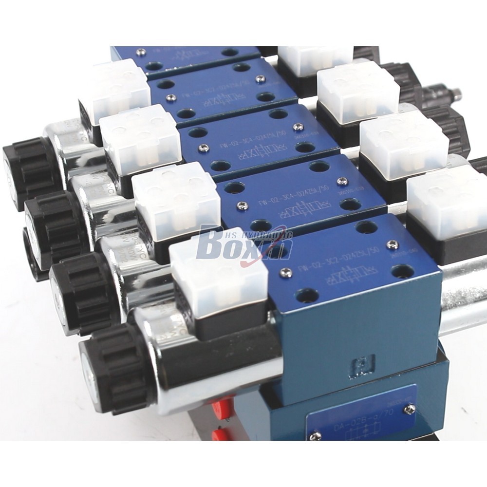 High Performance HSBS06 Solenoid Hydraulic Control Valve detail image
