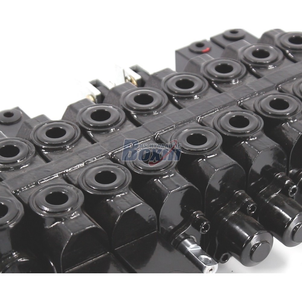 Industrial HSW50 8 Spool Hydraulic and Manual Directional Valve detail image