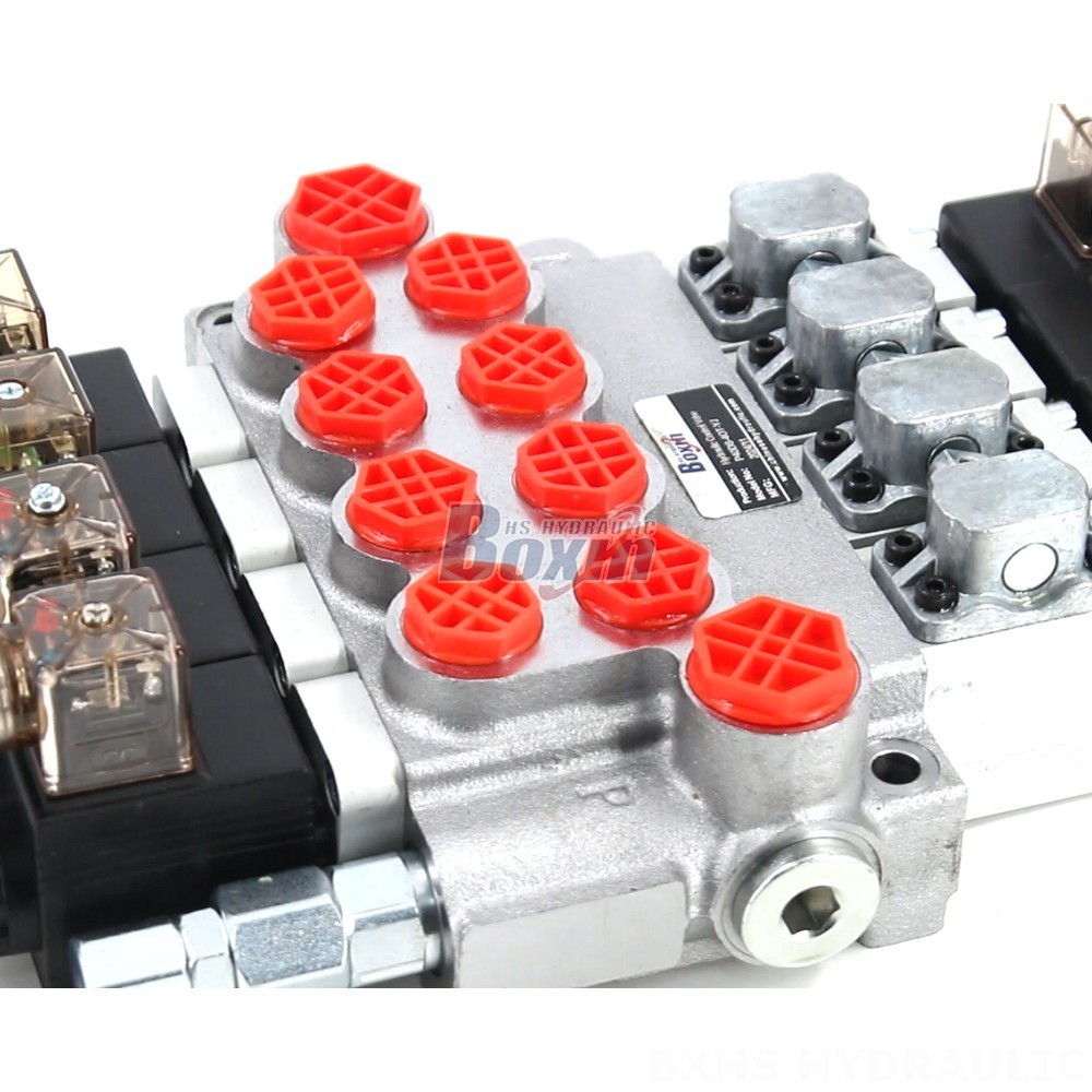 4 Spool Monoblock Directional Valve (P40-DS) - Wholesale & OEM Available detail image