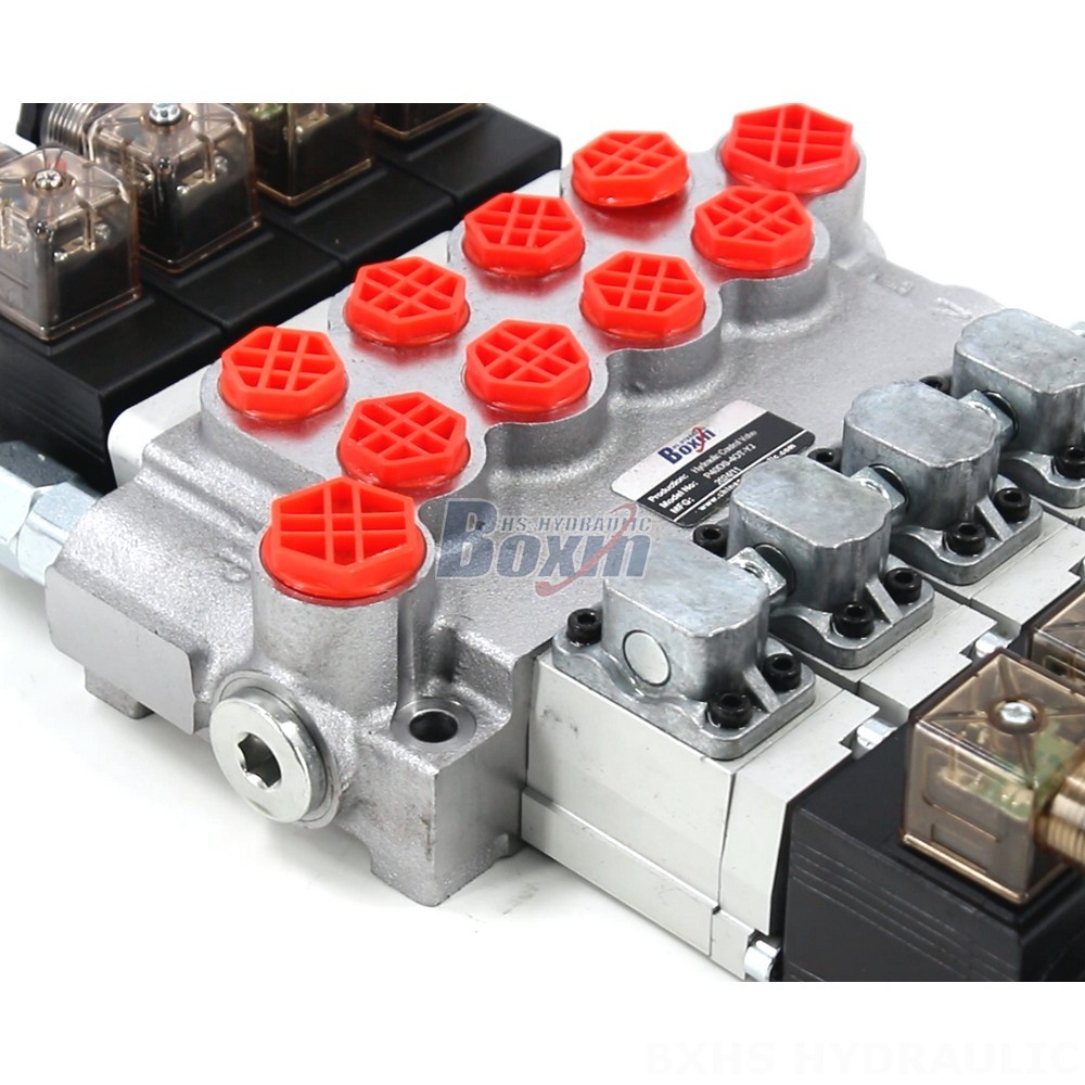Industrial Hydraulics: P40-DS 4-Spool Monoblock Valve - Buy Direct detail image