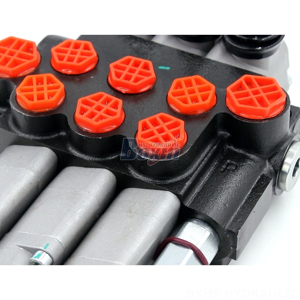 P40-G12-G38-3QTW Manual 3 Spool Monoblock Directional Valve | Manufacturer & Supplier detail image