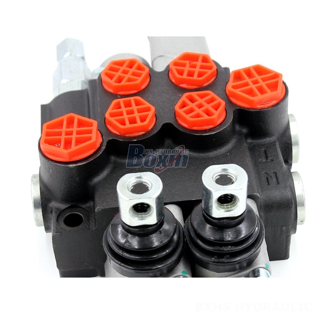 P40-G12-G38-OT-QTW1 Manual 2 Spool Monoblock Directional Valve | Manufacturer & Global Supplier detail image