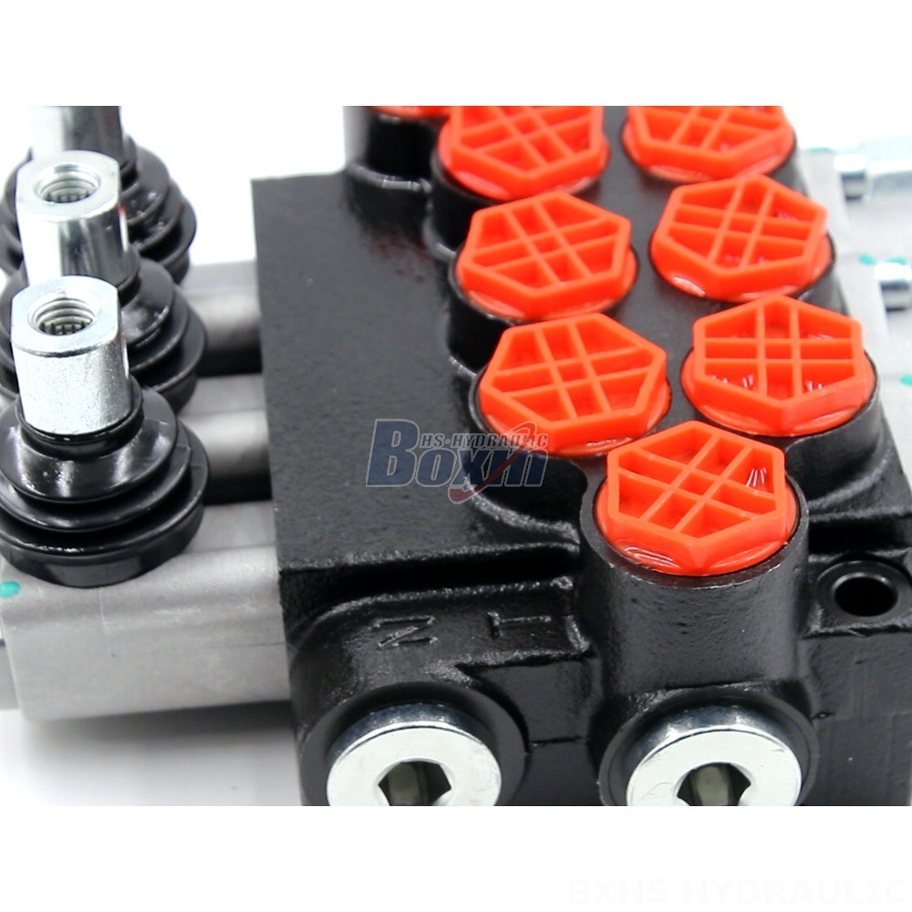 P40-G12 Manual 3 Spool Directional Valve: Manufacturer & Worldwide Supplier detail image