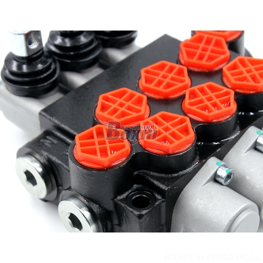 P40-G12 Manual 3 Spool Directional Valve: Manufacturer & Worldwide Supplier detail image