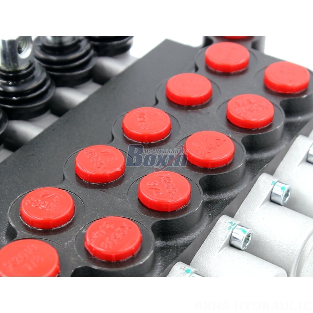 5 Spool Monoblock Valve: Optimized for High-Performance Fluid Control detail image