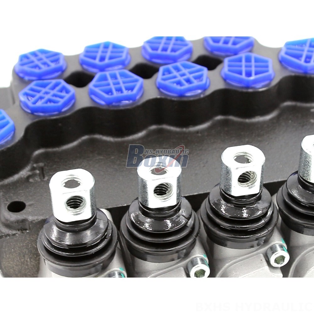 4 Spool Directional Valve Manufacturer | Custom P80-G12-G34 Valves Available detail image