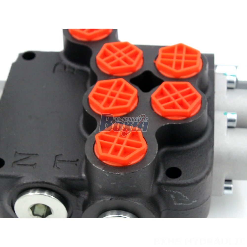 P80-G34-G12 2-Spool Hydraulic Directional Valve | Factory Direct & Customizable detail image