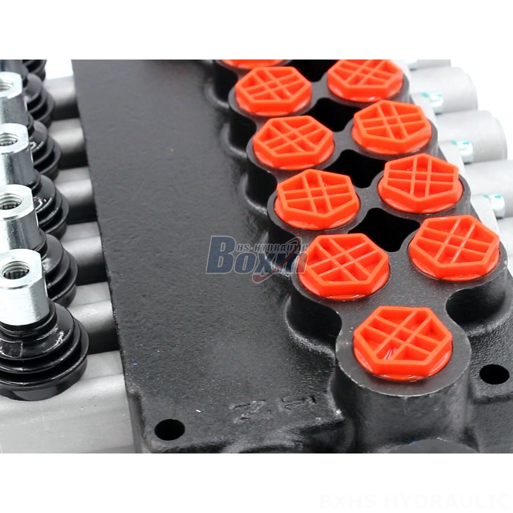 P80-G34-OT Manual 6 Spool Monoblock Directional Valve | Manufacturer & Global Supplier detail image