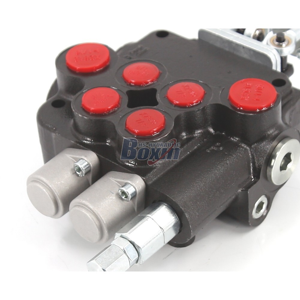 OEM and Custom P80-U1-J2OT Joystick 2 Spool Directional Valve Private Label Services detail image