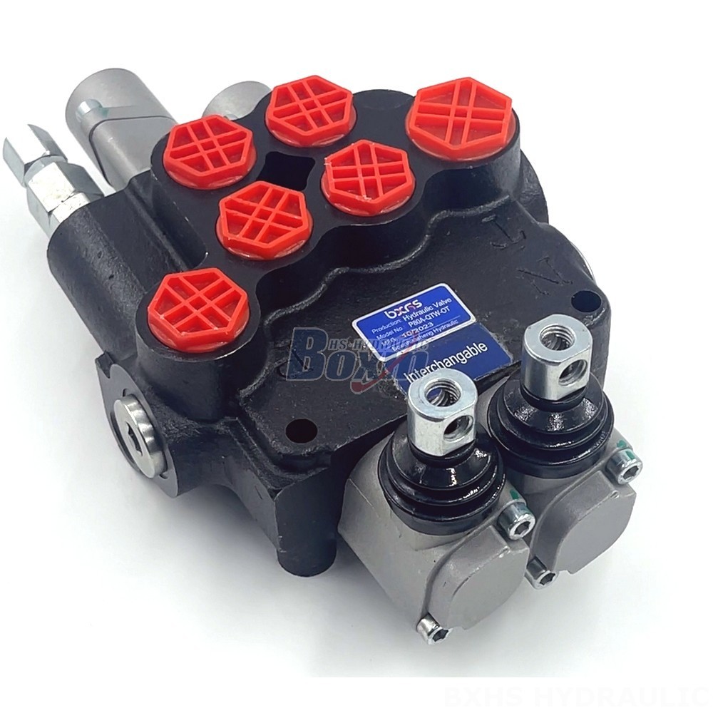 P80A Manual 2 Spool Monoblock Directional Valve | Manufacturer & Global Supplier detail image