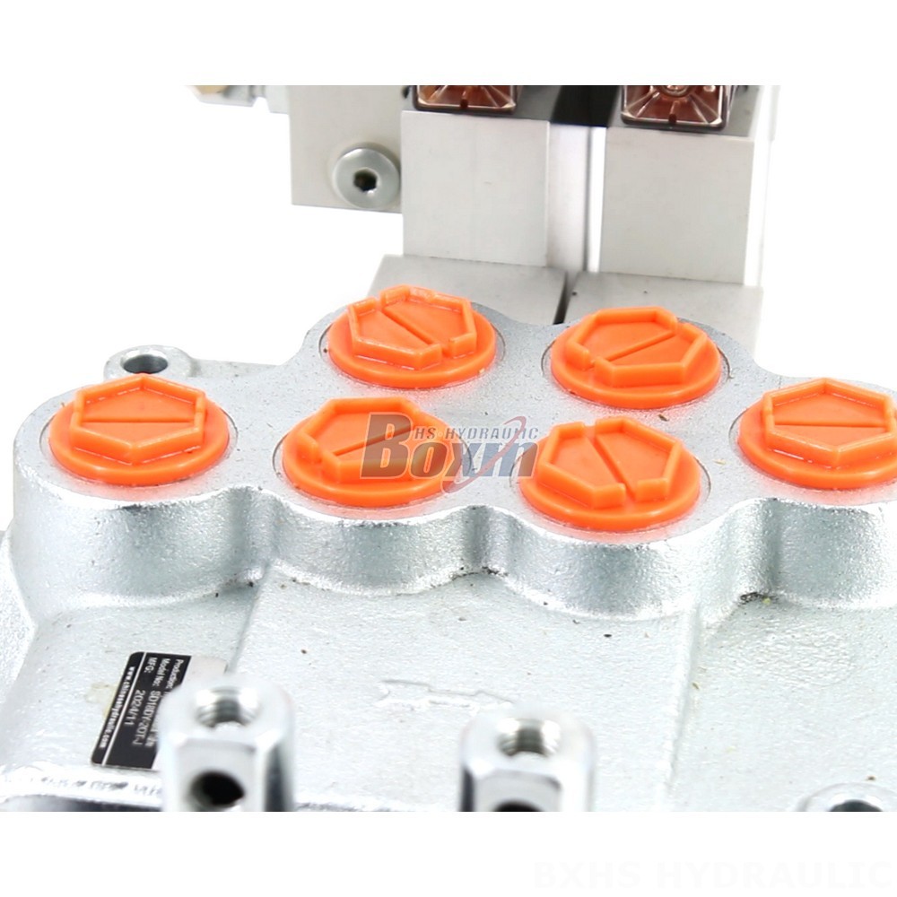 SD18 Electric 2 Spool Monoblock Valve: OEM & ODM Services Available detail image
