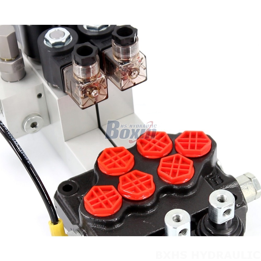 Hydraulic Product Manufacturer Offers SD5 Electro-hydraulic 2 Spool Monoblock Valves detail image
