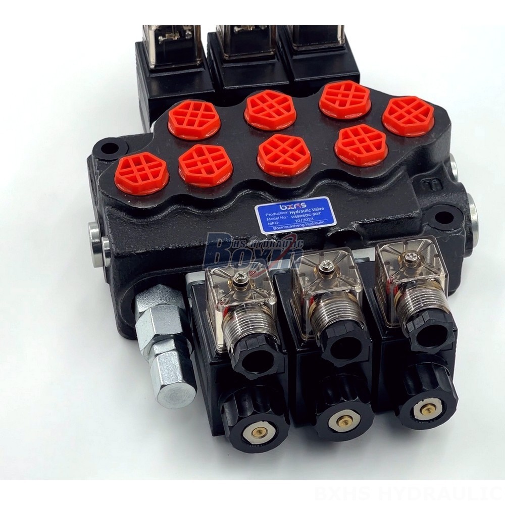 3-Position Monoblock Directional Valve | SD5 Model | Factory Direct & Customizable detail image
