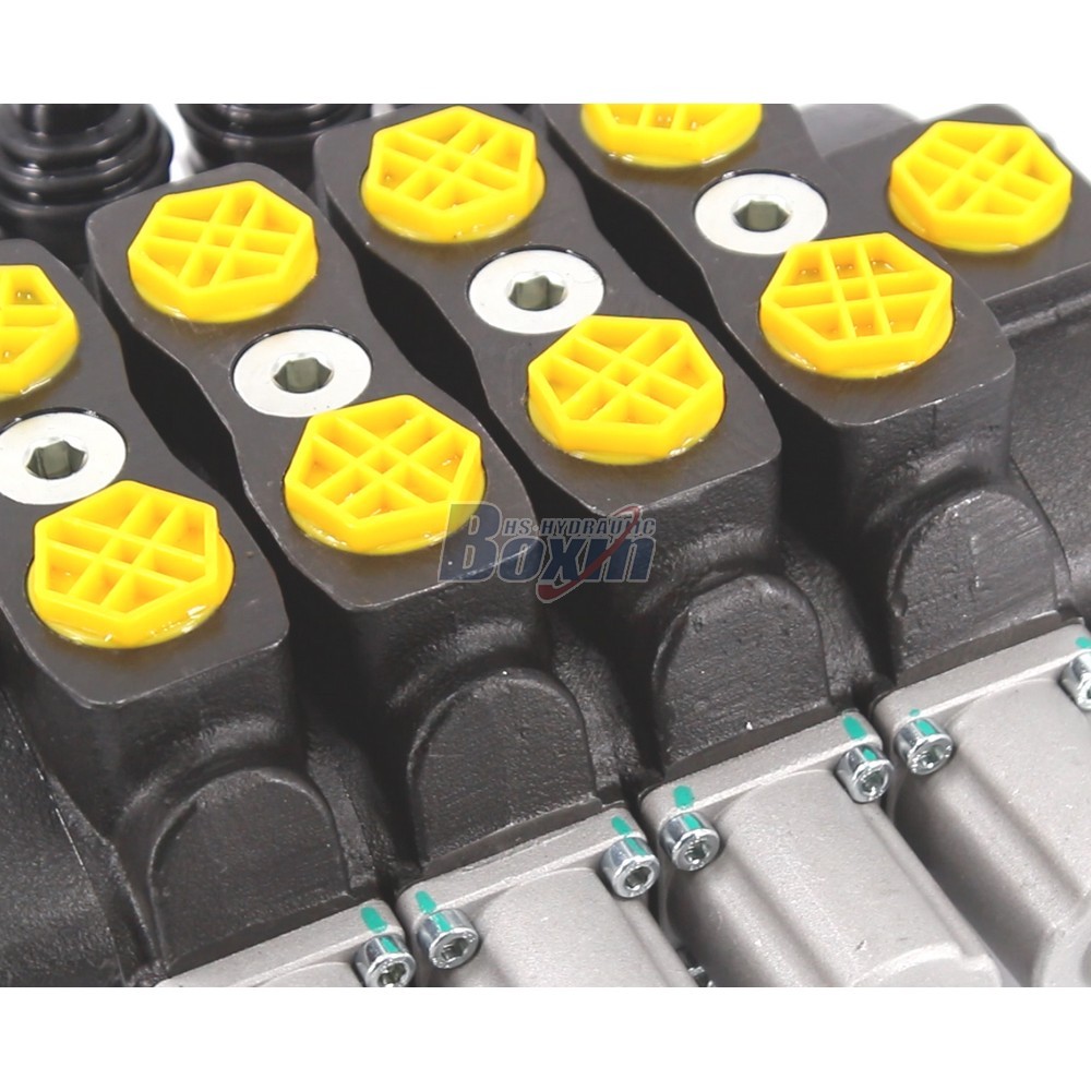 Wholesale SD8 Manual 4 Spool Sectional Directional Valve from Factory detail image
