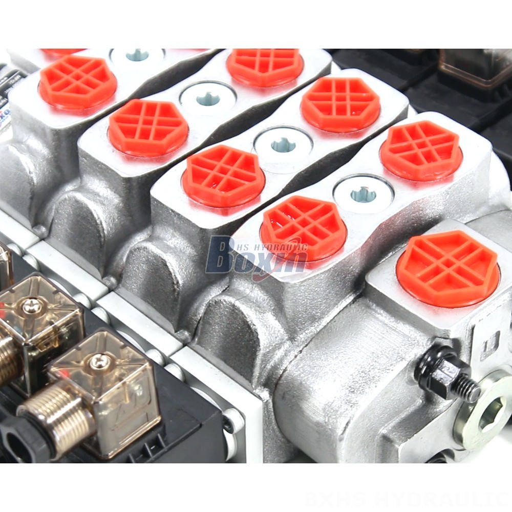 High-Quality SD8 4-Spool Sectional Directional Valve - Global Supplier detail image
