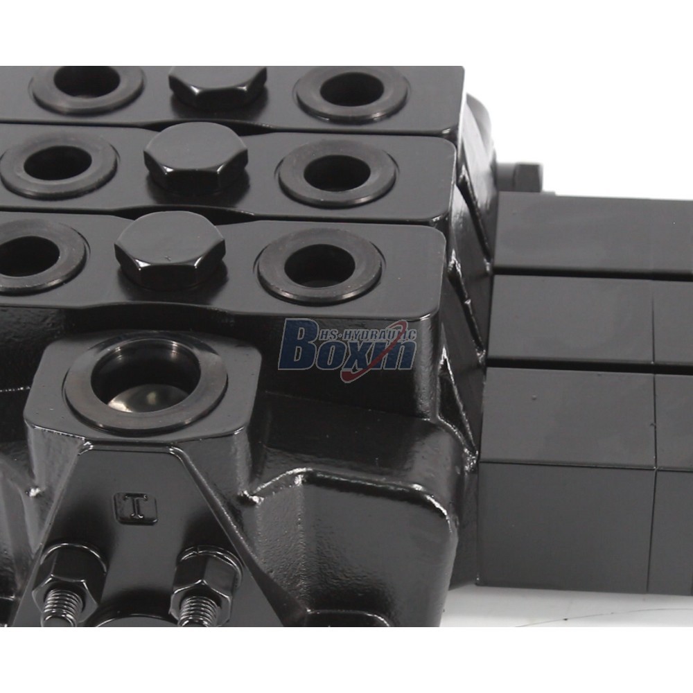 Custom OEM ODM Service for SDS180Q Pneumatic and Manual 3 Spool Sectional Directional Valve detail image