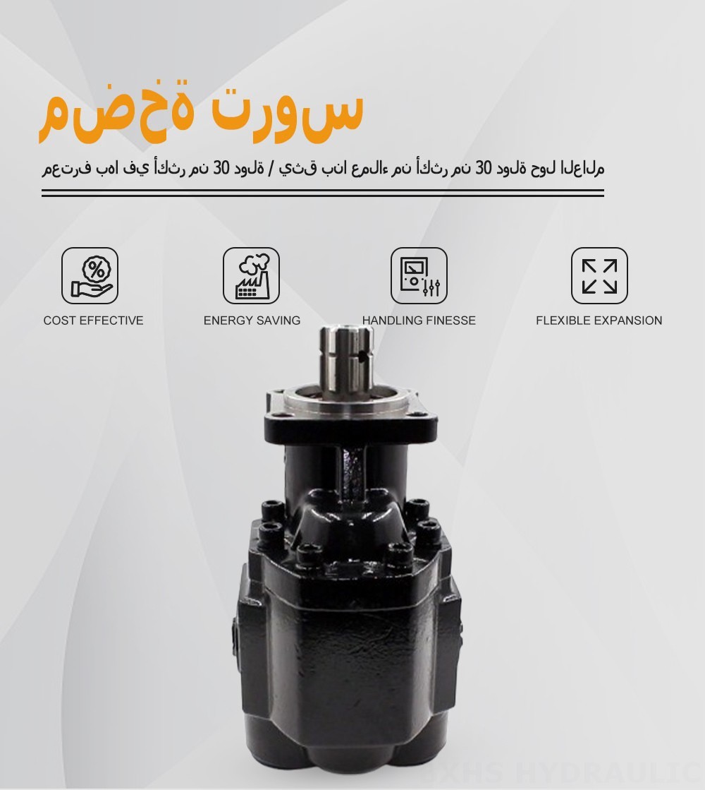 CBHST1-ISO-100 100 سم مكعب/لفة مضخة التروس الهيدروليكية