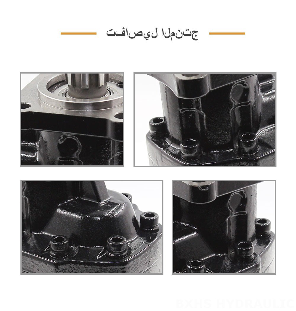 CBHST1-ISO-100 100 سم مكعب/لفة مضخة التروس الهيدروليكية