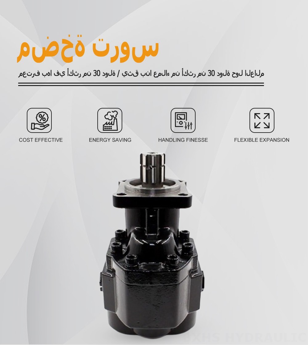 CBHST1-ISO-80 80 سم مكعب/لفة مضخة التروس الهيدروليكية