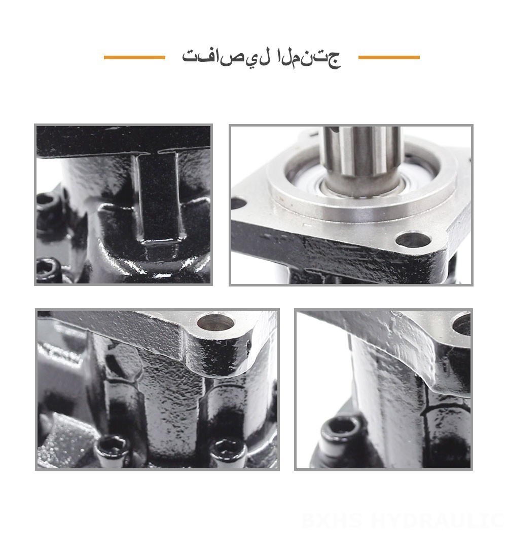 CBHST1-ISO-80 80 سم مكعب/لفة مضخة التروس الهيدروليكية