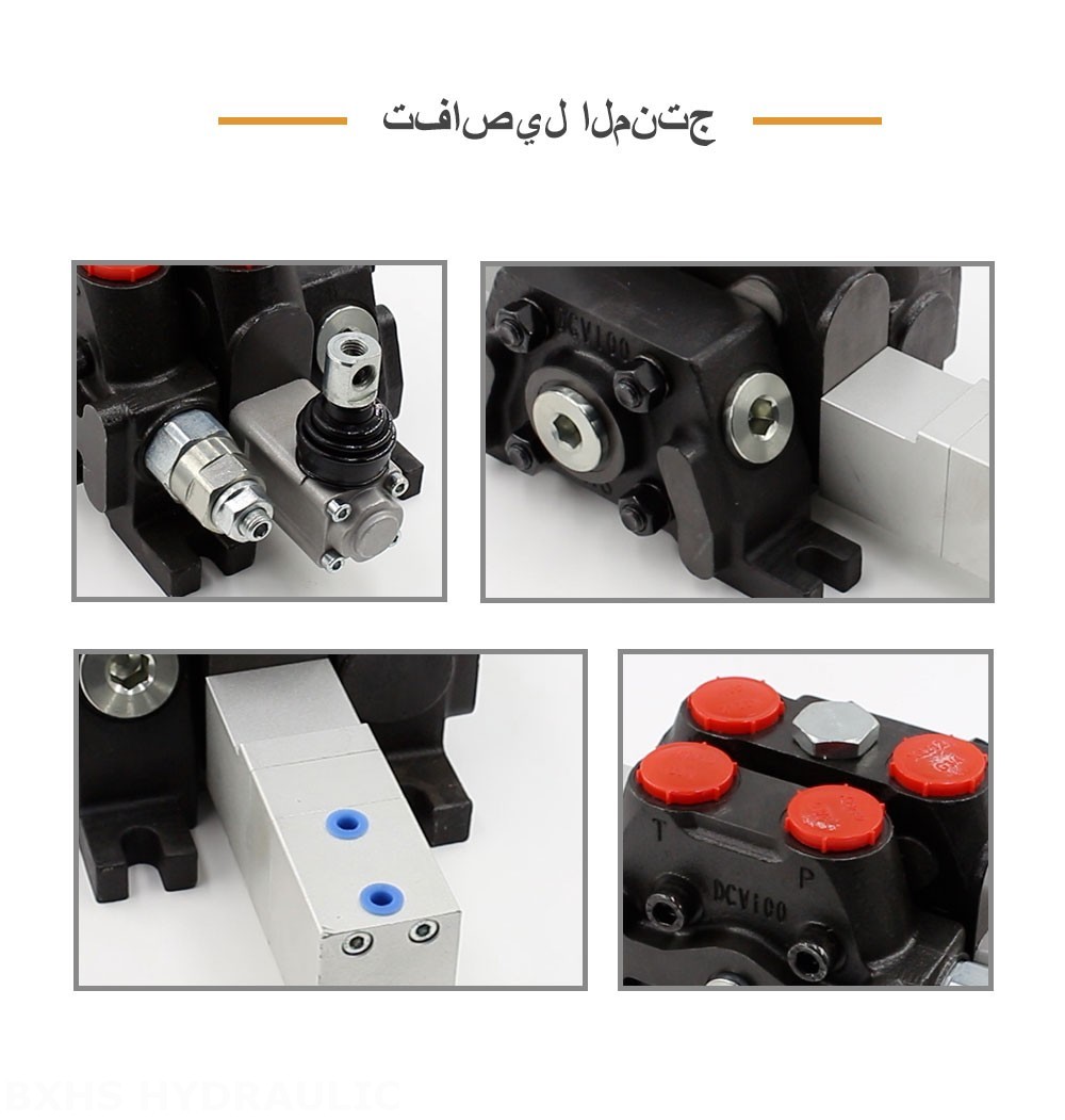 DCV100 هوائي صمام 1 صمام اتجاهي قطاع