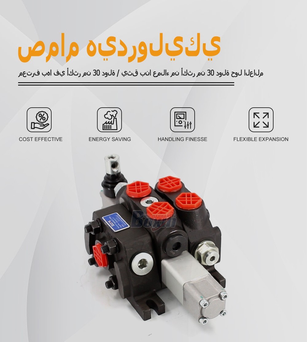 DCV60-JZTAW-J Manual 1 Spool Sectional Directional Valve