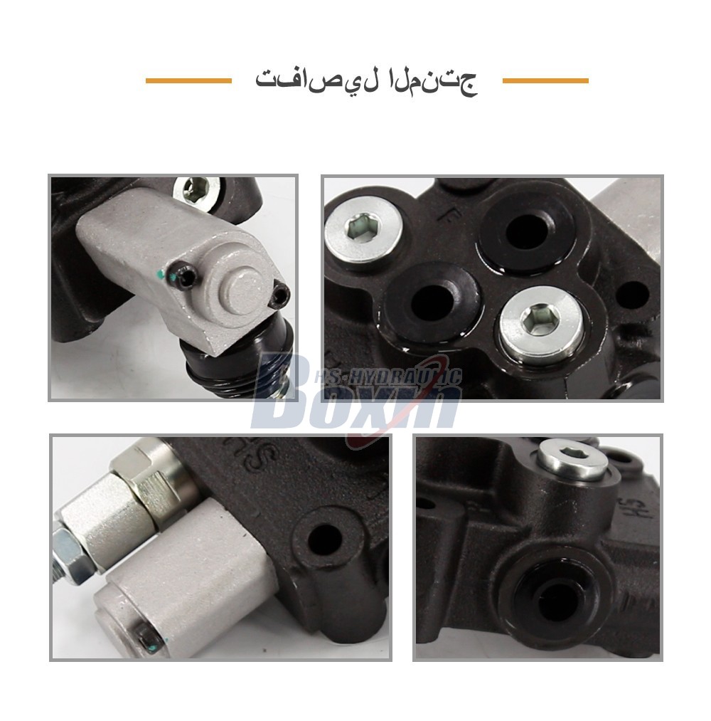 Manual Operated HS45-FZJ 1 Spool Monoblock Valve for Fluid Power