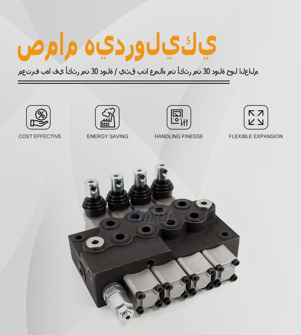 Strategic Business Partnership Opportunities for HS45 Manual 4 Spool Monoblock Directional Valve
