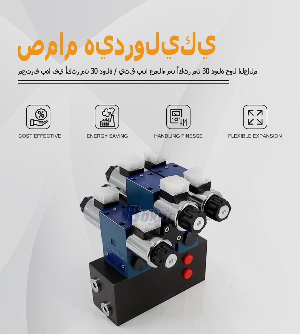 Large-Scale Production of HSBS06 Solenoid 3 Spool Control Valves