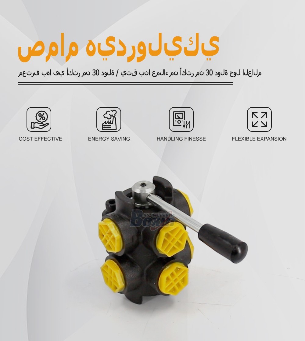 Industrial HSDV33-2 Manual 2 Spool Selector Valve