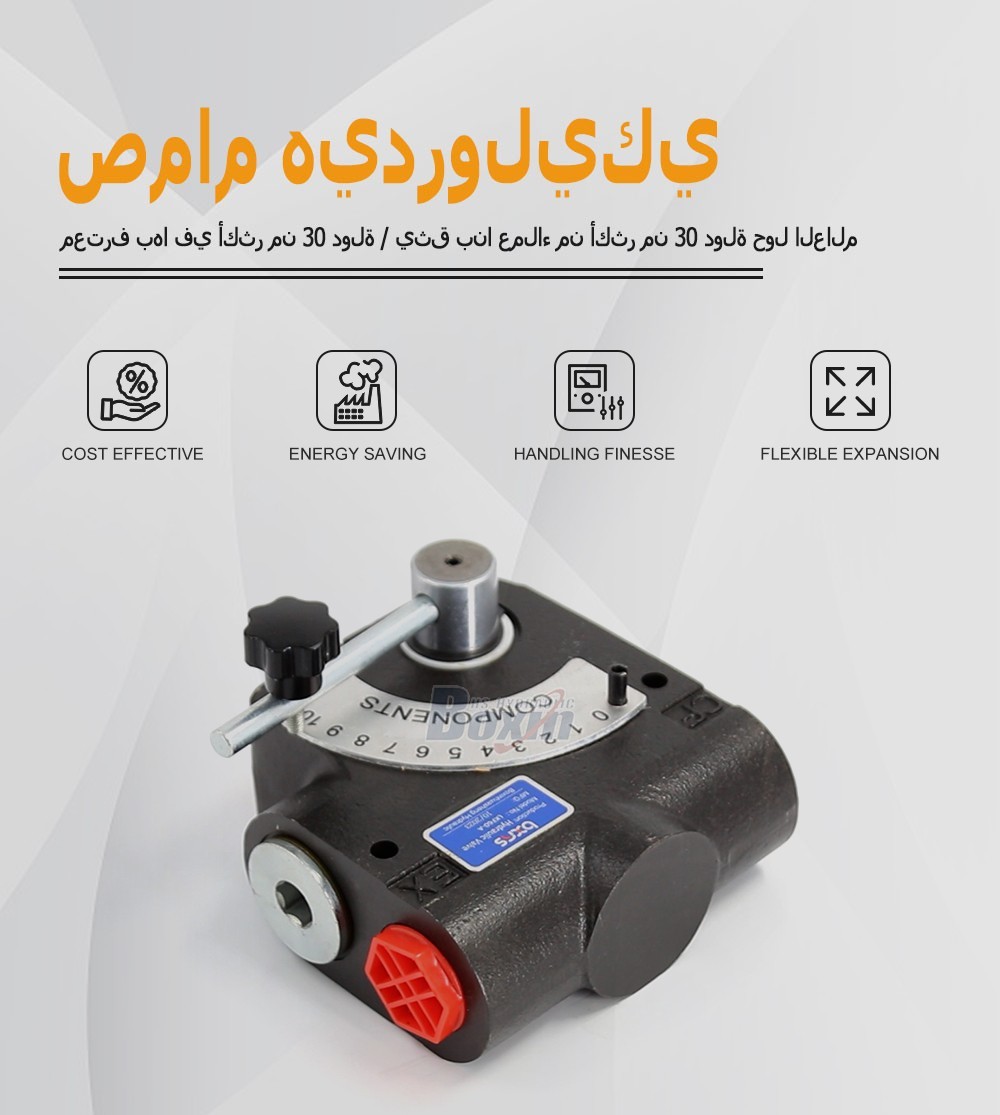 LKF60-WAQF Hydraulic 1 Spool Flow Control Valve for Industrial Systems