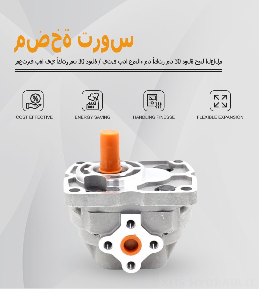 NSH10-M 10 سم مكعب/لفة مضخة التروس الهيدروليكية