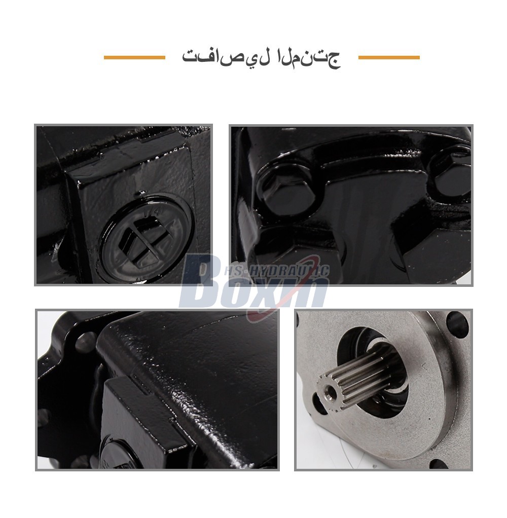 P21A646JEAL20-25 64.6 cc/rev Hydraulic Gear Pump for Industrial Machinery