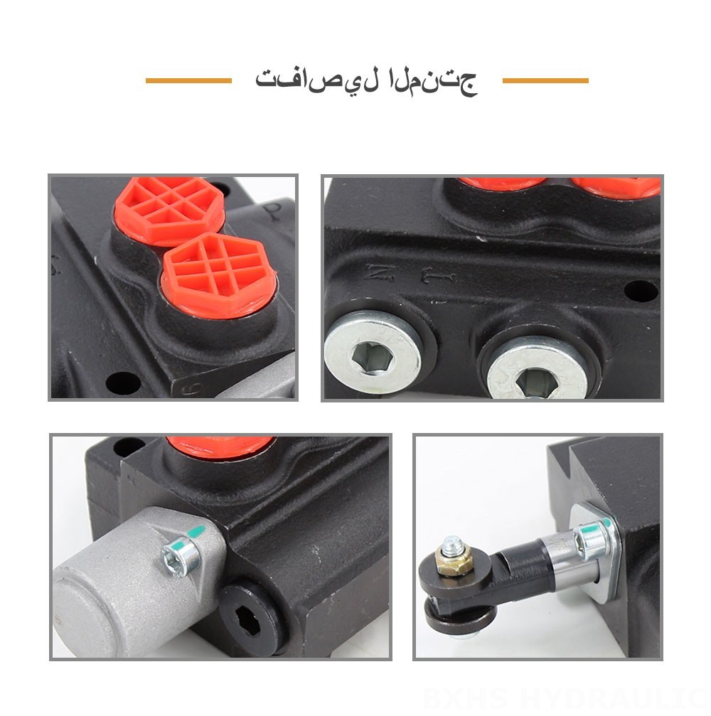 P40-201 يدوي صمام 1 صمام اتجاهي أحادي الكتلة