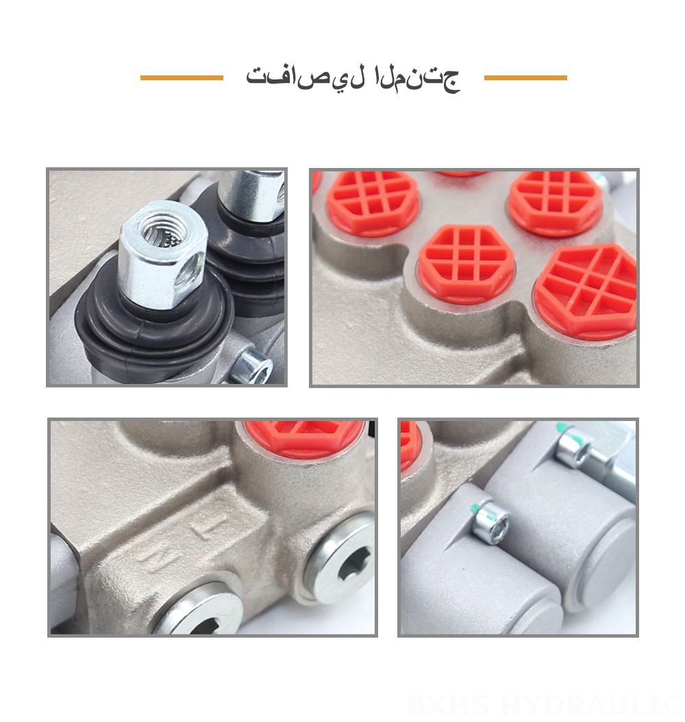 P40-XNHJ يدوي صمام 2 صمام اتجاهي أحادي الكتلة