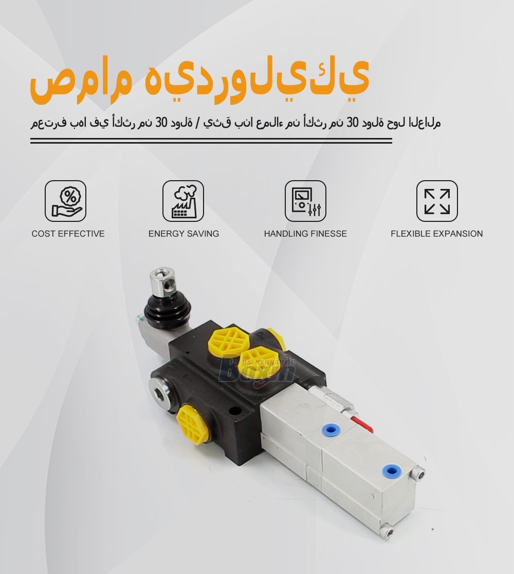 High Performance P40Q-OT Pneumatic Monoblock Directional Control Valve