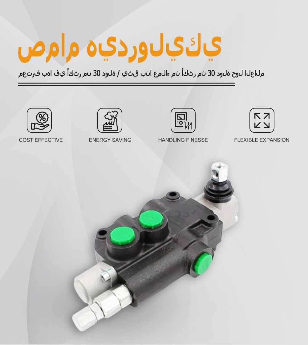 P80-LDG-U78-OT يدوي صمام 1 صمام اتجاهي كتلة واحدة