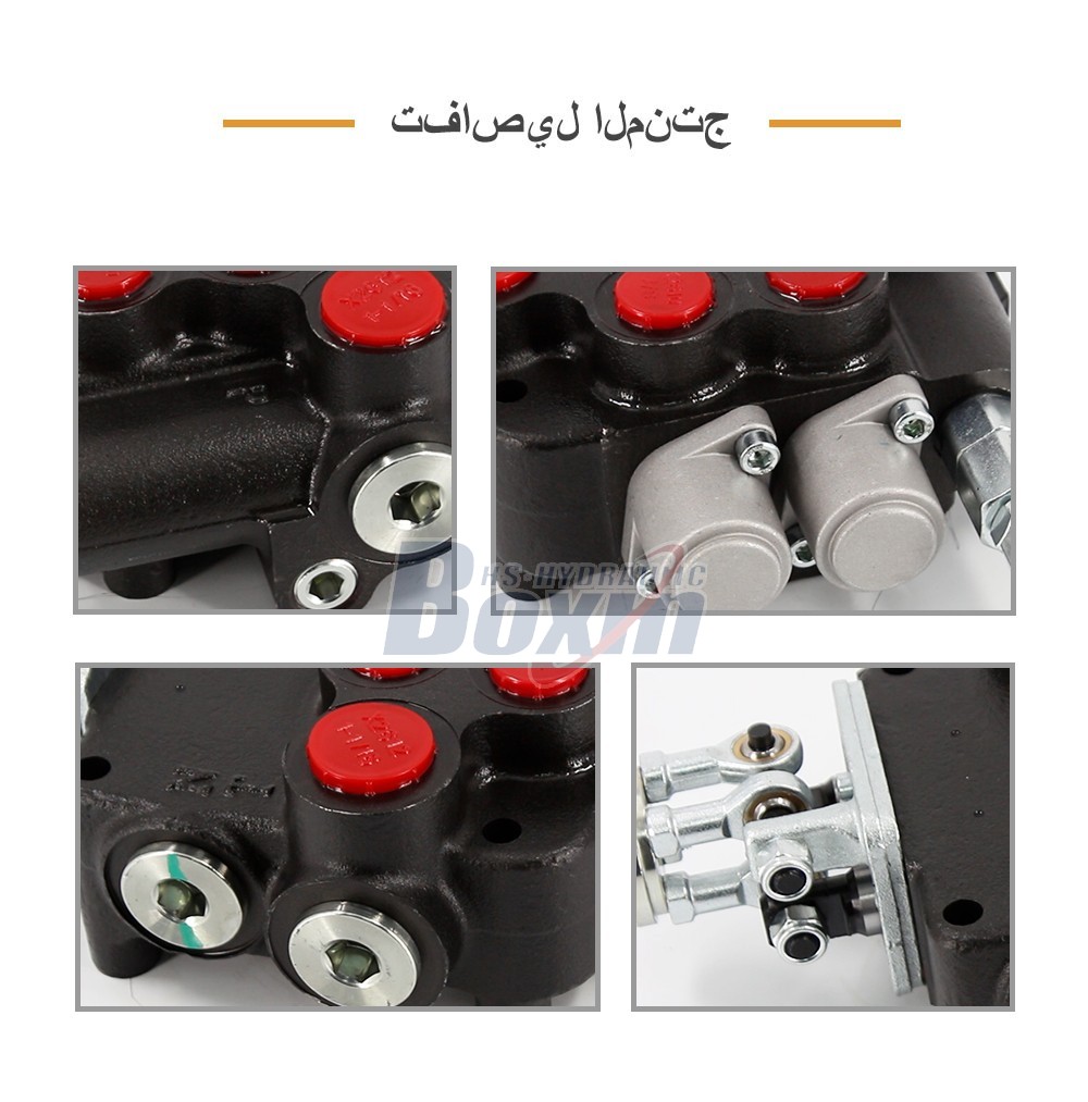 Direct From Factory P80-U1-J2OT 2 Spool Directional Valve Wholesale