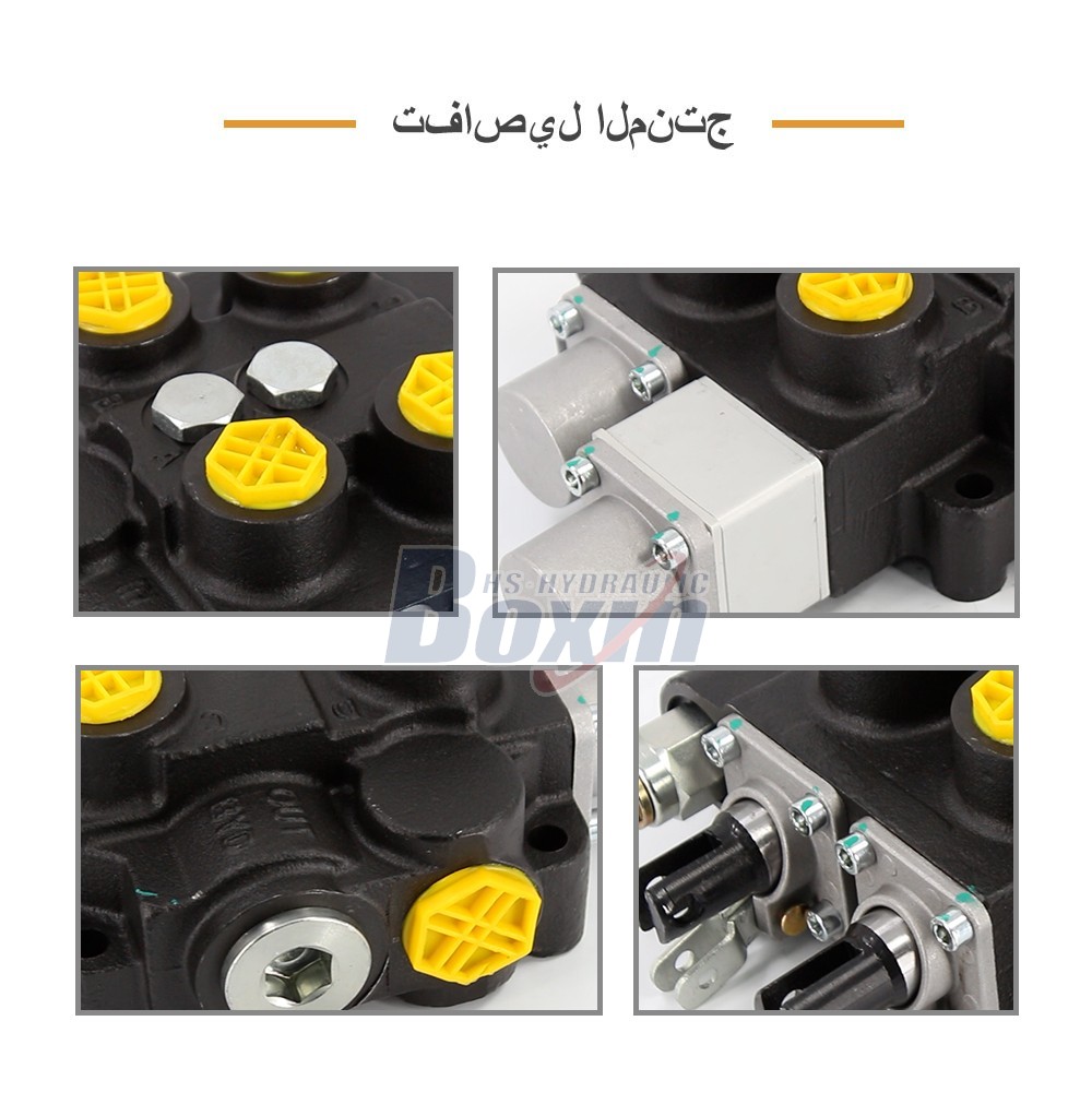 Industrial Grade RD5200NPT-QTW-OT Manual Hydraulic Valve with NPT Ports