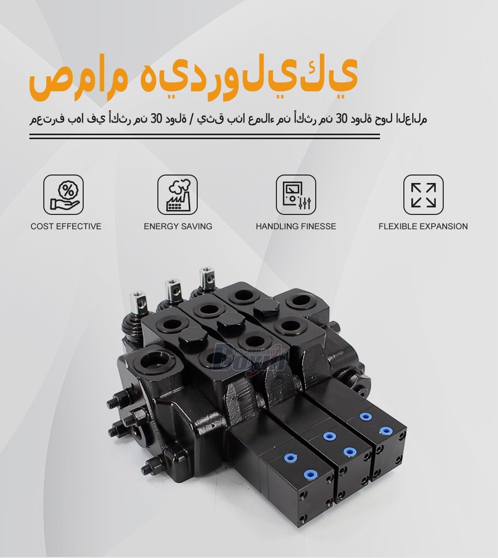 Strategic Partnership Opportunity for SDS180Q Pneumatic and Manual 3 Spool Valve Distribution